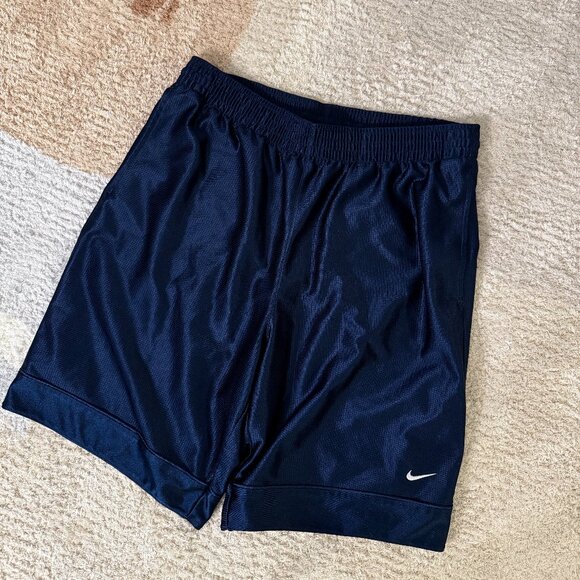 Nike Basketball Shorts Size Large Navy - Picture 1 of 2